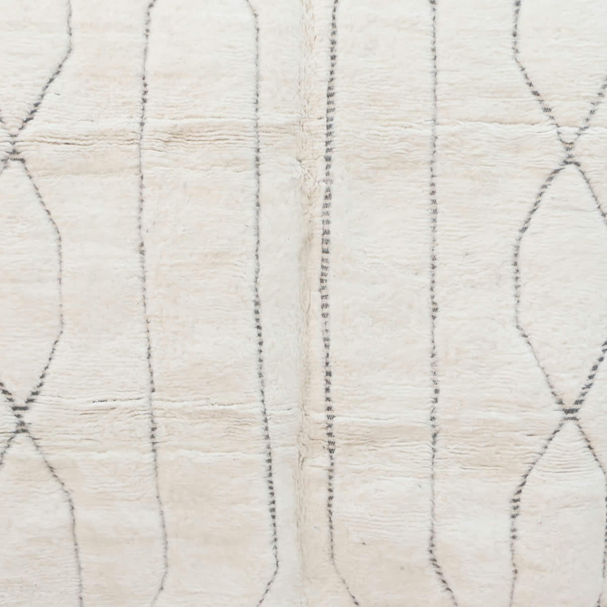 BERBERE - Tapis Berbere marocain pure laine 203x289