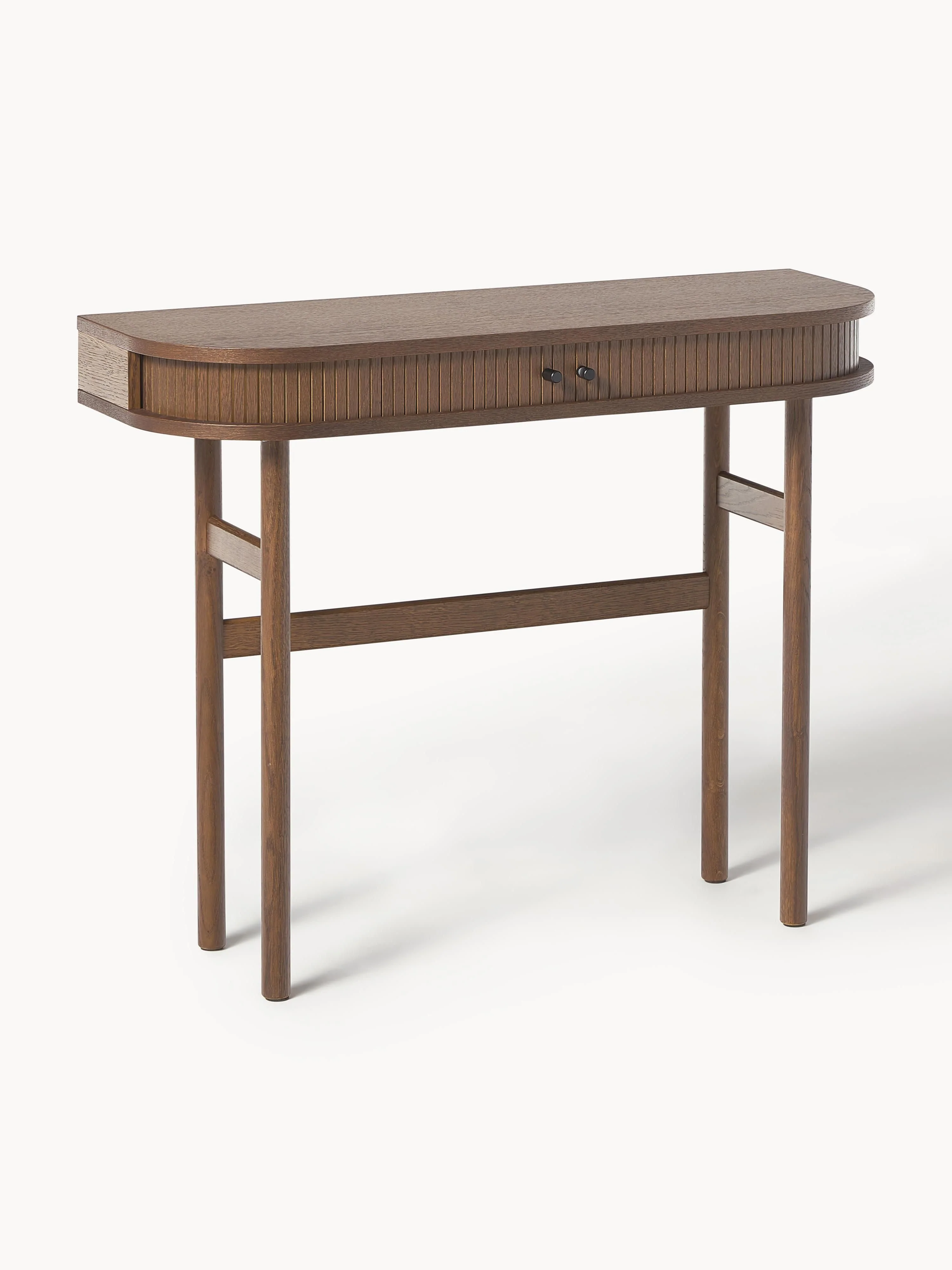 Konsole Calary mit geriffelter Front