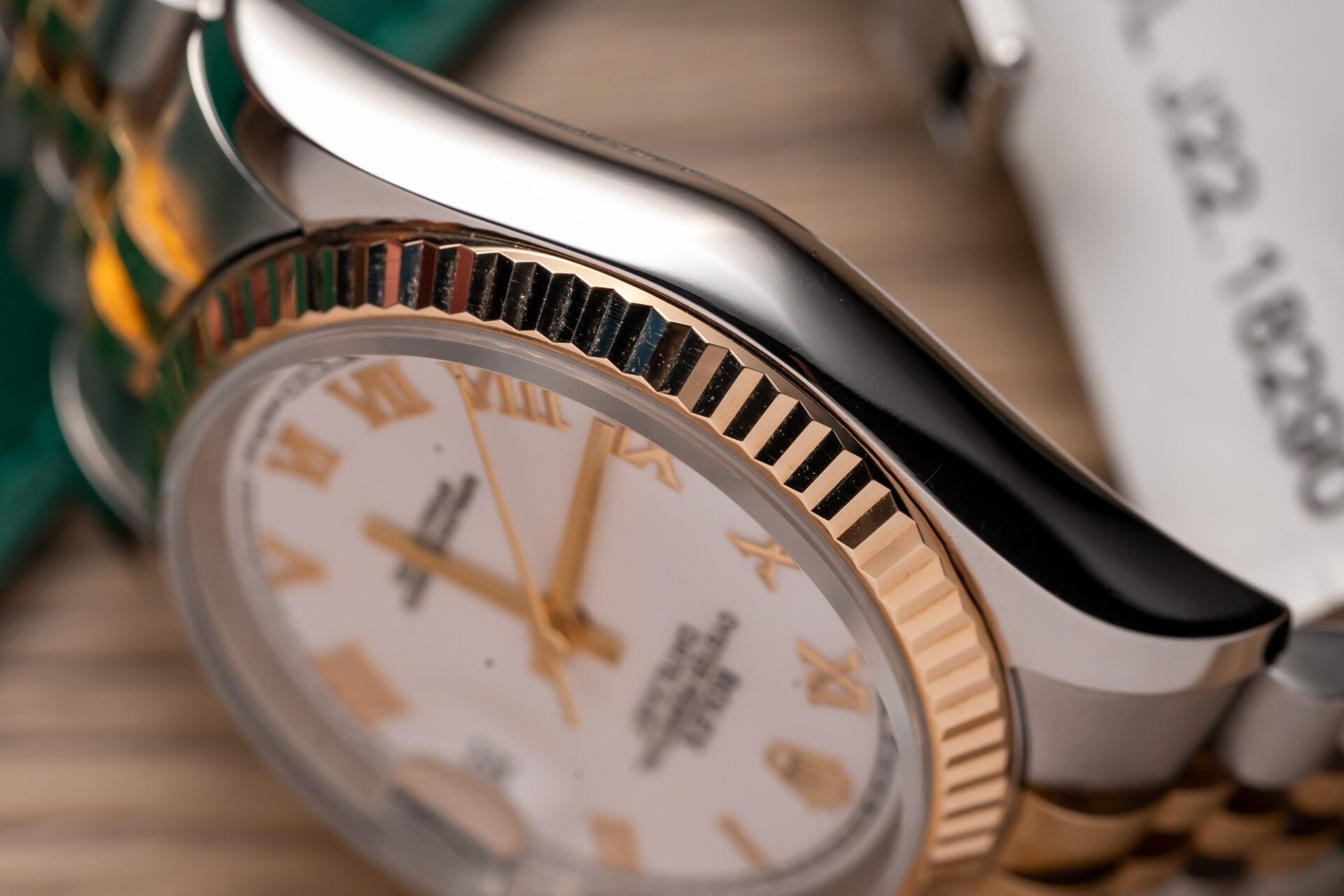Rolex Datejust 126233 SS/RG Plated White Dial 36mm Jub Super Clone