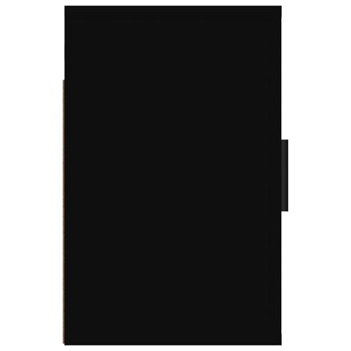 NNEVL Wall-mounted Bedside Cabinets 2 pcs Black 50x30x47 cm