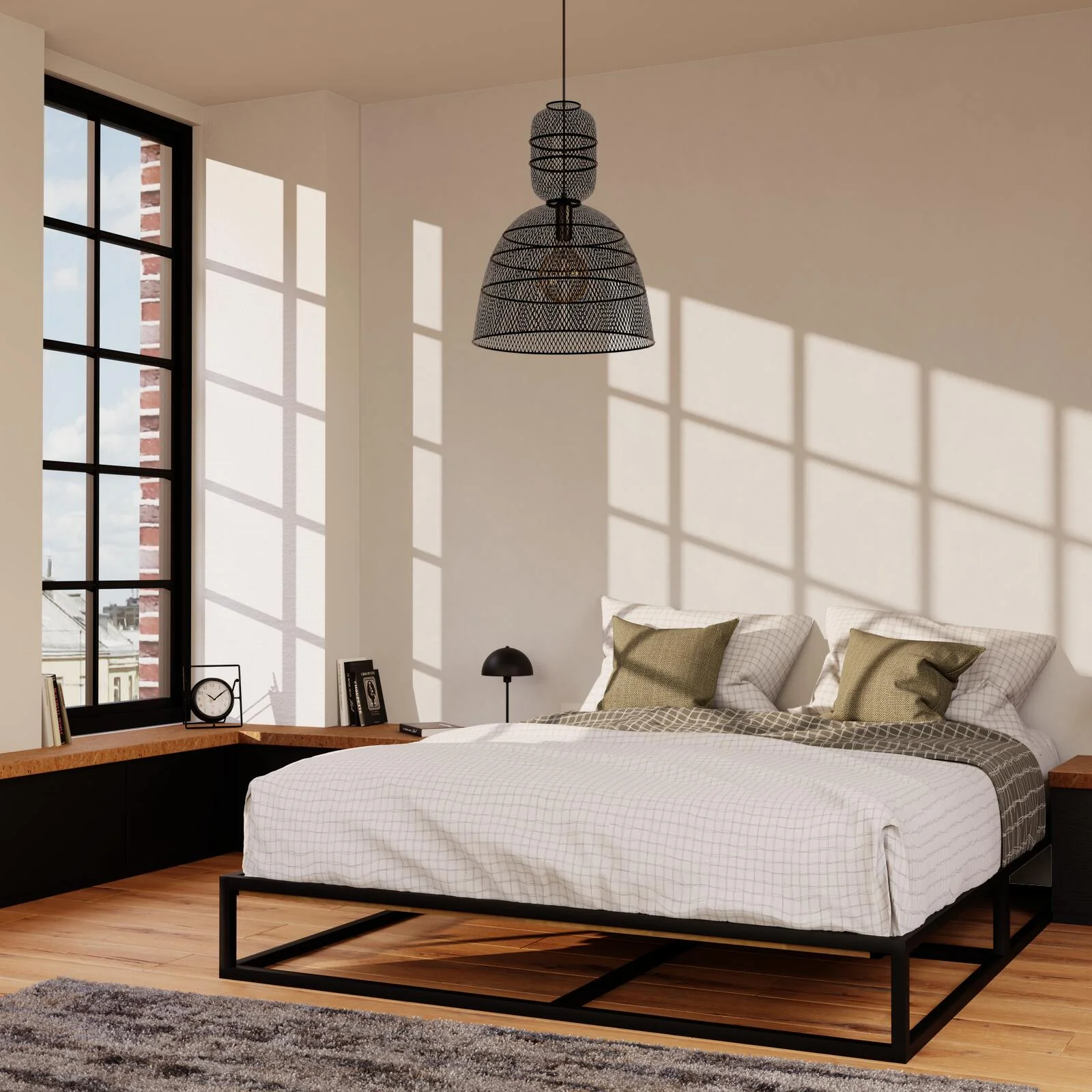4MURS Papier peint intissé CLASSIC LINE coloris blanc grisé