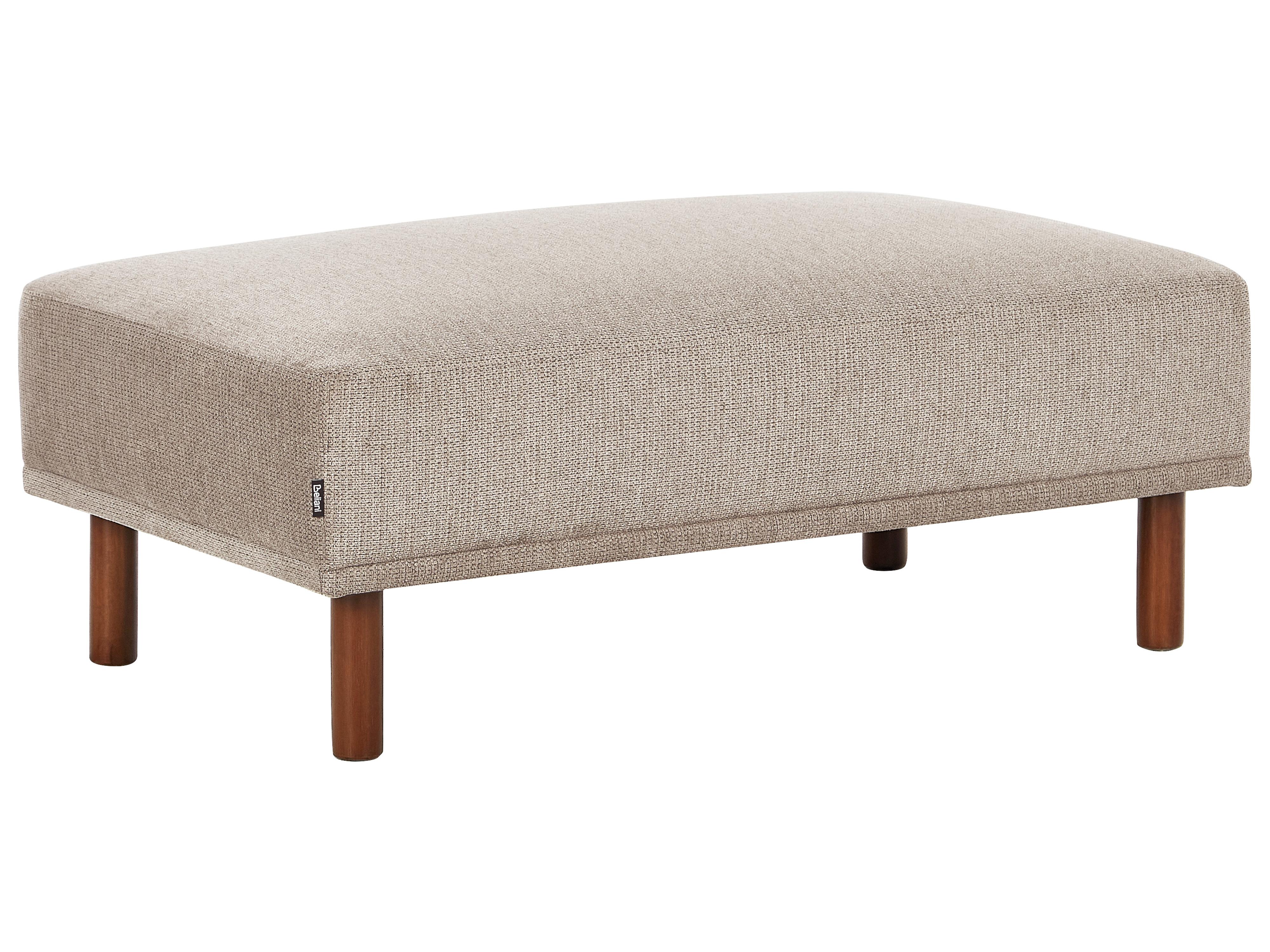 Ottoman HOLT Fabric Taupe