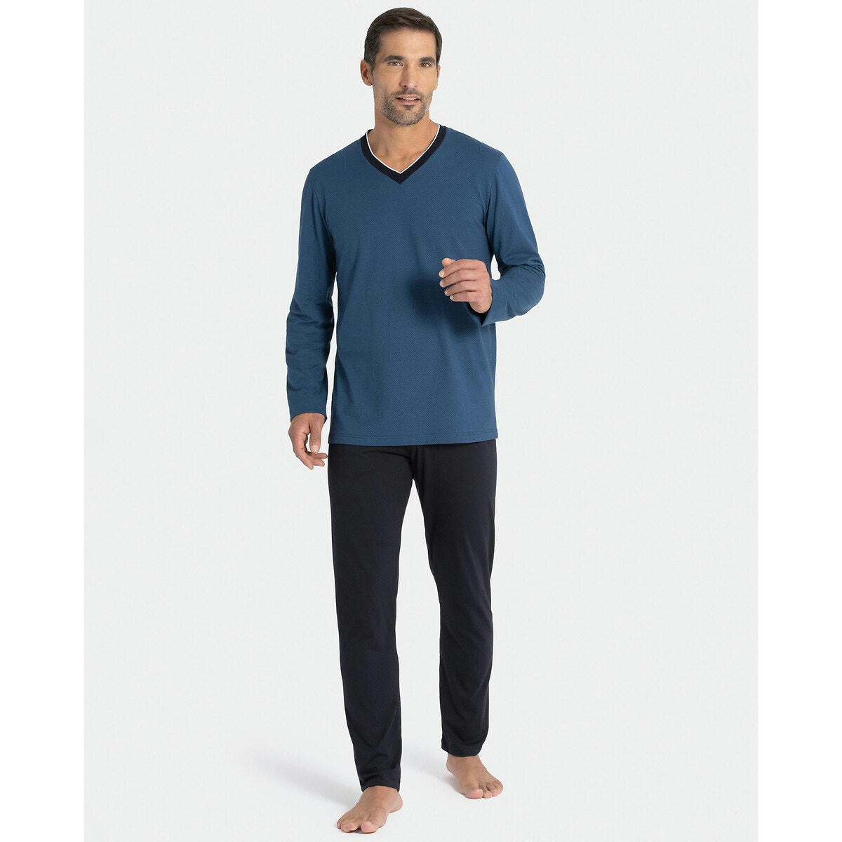 Pyjama long col V