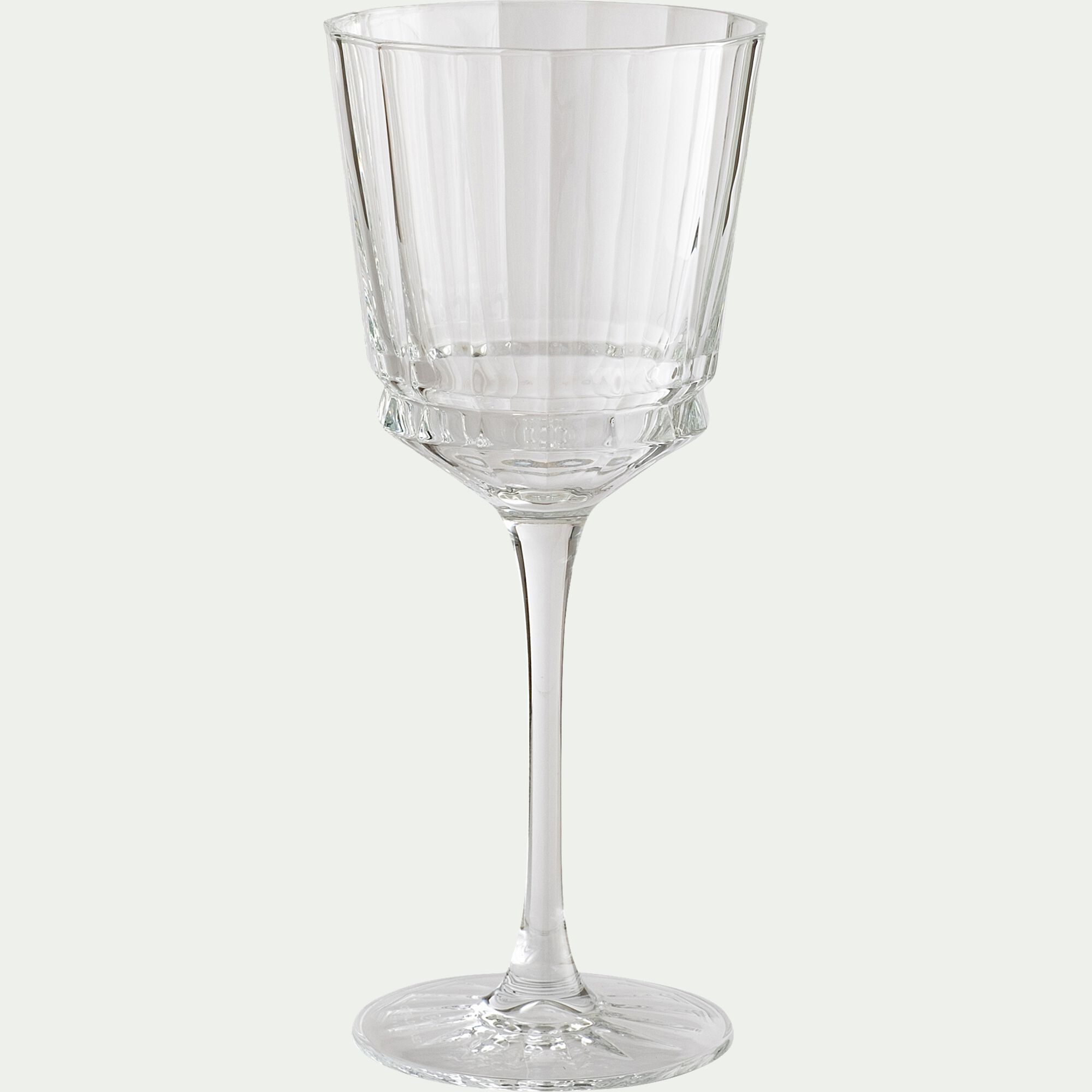 MACASSAR - Verre à vin en cristallin 25cl - transparent