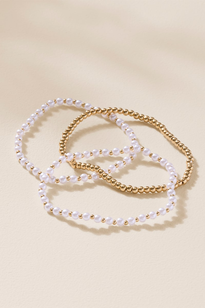 Sara Mixed Beaded Bracelet Set