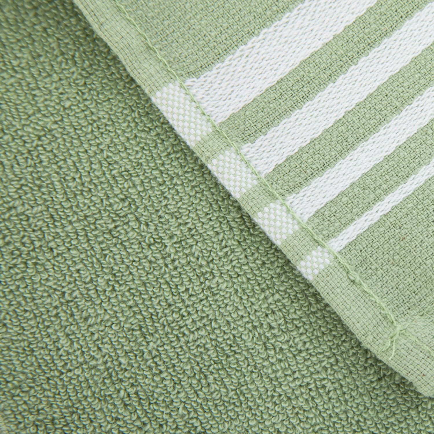 Asciugamano viso 50x90 cm verde grass