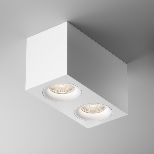 Lampa sufitowa biała SLIM 2xGU10x50W wym: 11,5x10x20 cm Maytoni