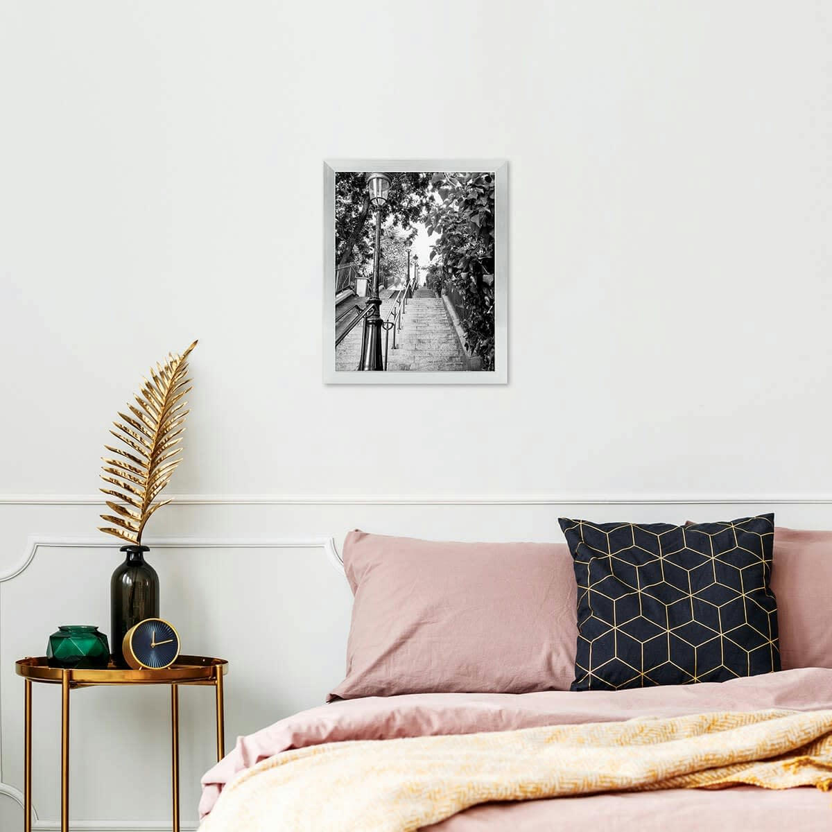 PRECIOUS - Cadre photo acier 24x30 cm résine recyclée