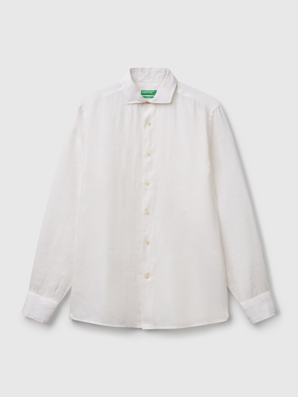 Shirt in pure linen