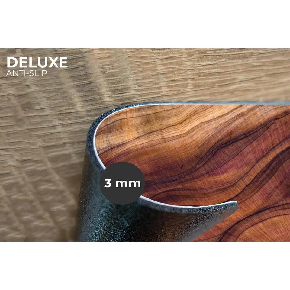 MuchoWow Placemat (6stuks) 45x30cm Gladde hout structuur gemaakt