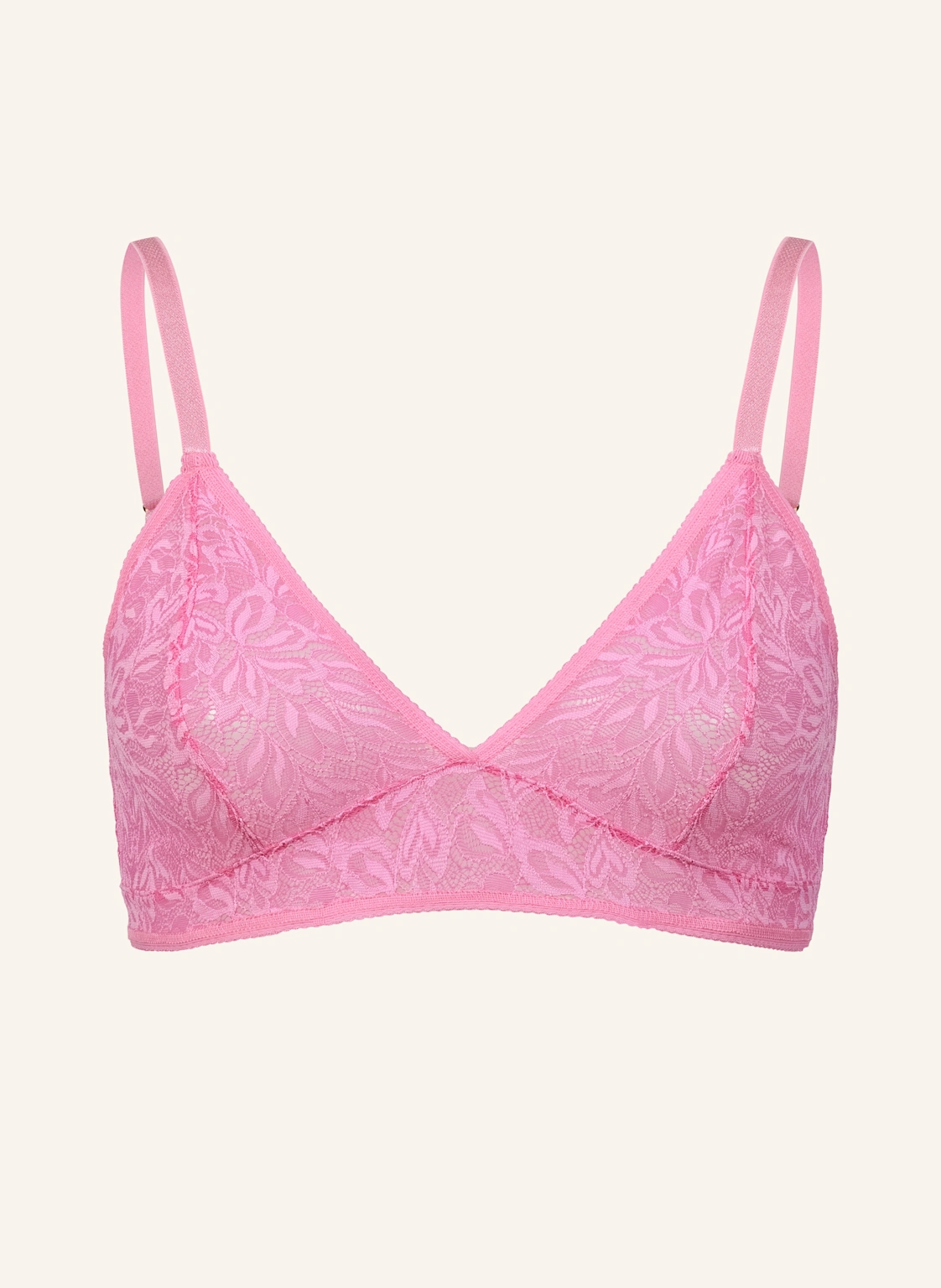 erlich textil Iconic Lace bügelloser Triangel BH mittlerer Halt aus Spitze - verstellbare Träger