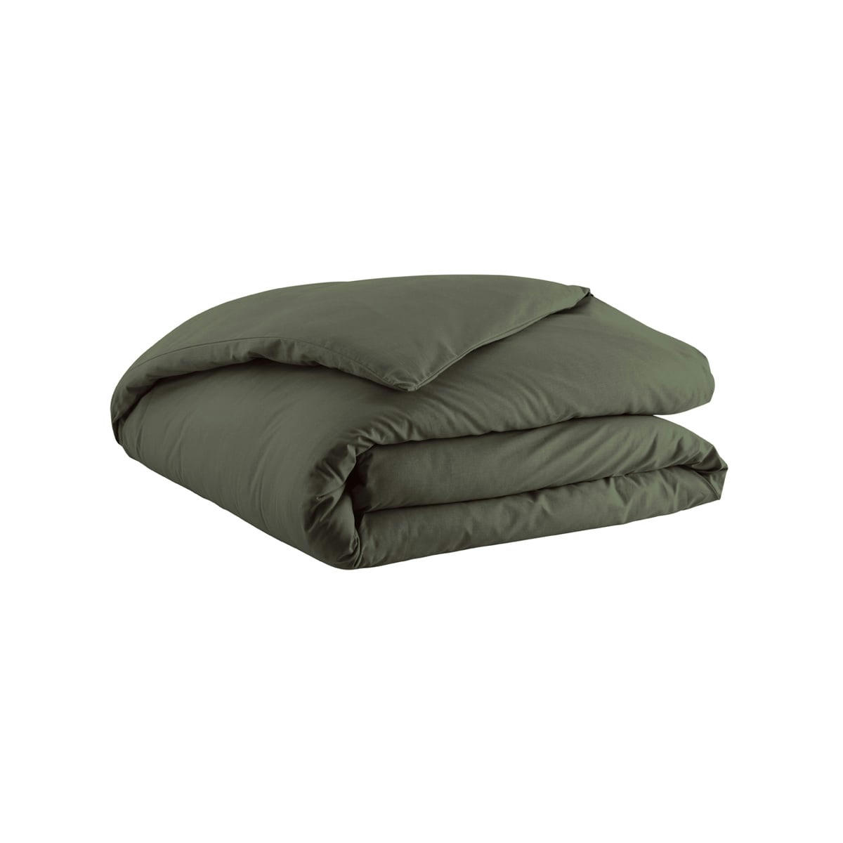 TOUT DOUX - Housse de couette en coton vert 140x200