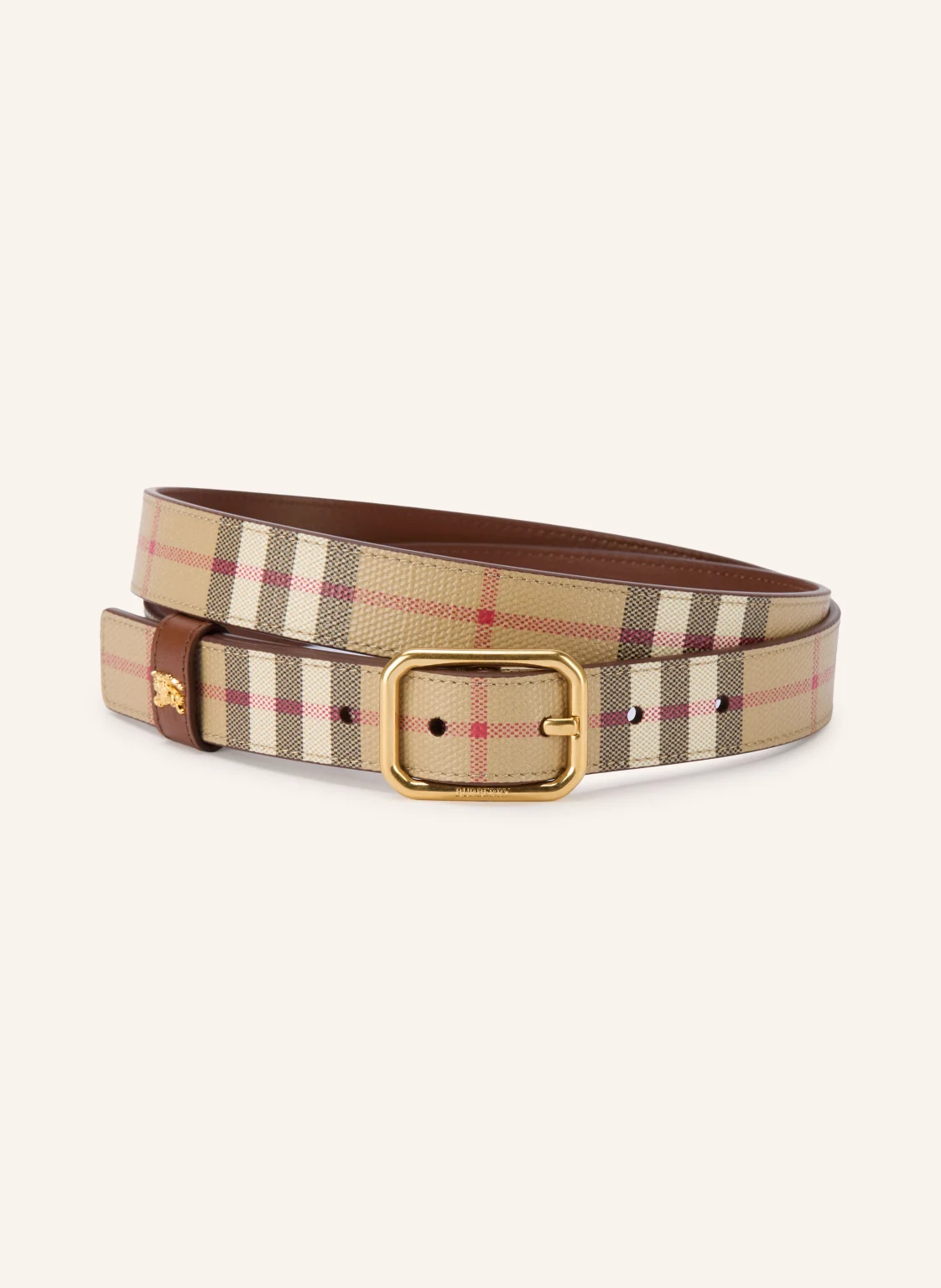 BURBERRY Ledergürtel