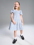 Sukienka babydoll ze wzorem