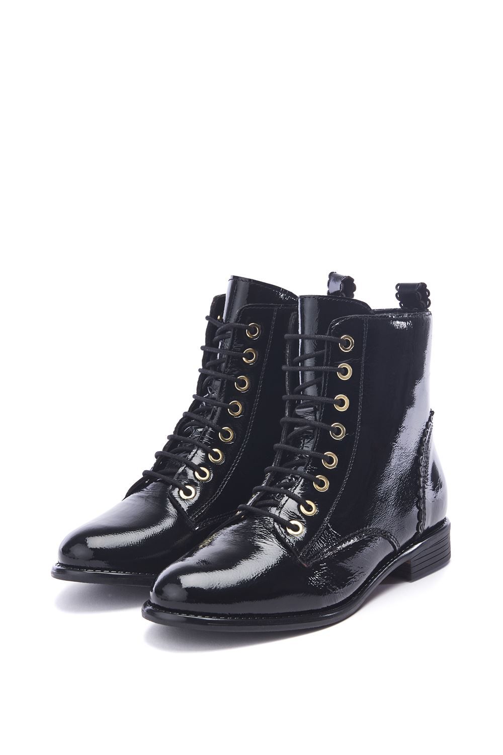 Moda In Pelle Penelopi' Patent Leather Ankle Boots