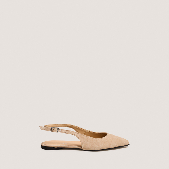 Ballerines slingbacksen cro?te ivoire | NOA