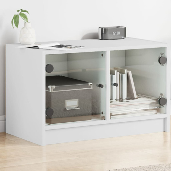 Szafka Pod Telewizor Biały Stolik Półka Szafka RTV68x37x42 cm
