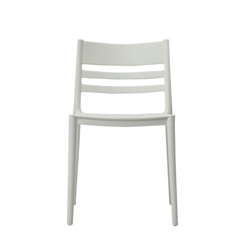 GIADA - Chaises de jardin en résine - Ensemble de 4