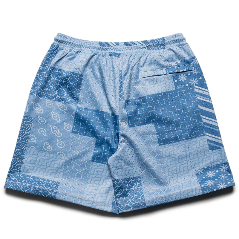 Politics Mesh Shorts - Patchwork