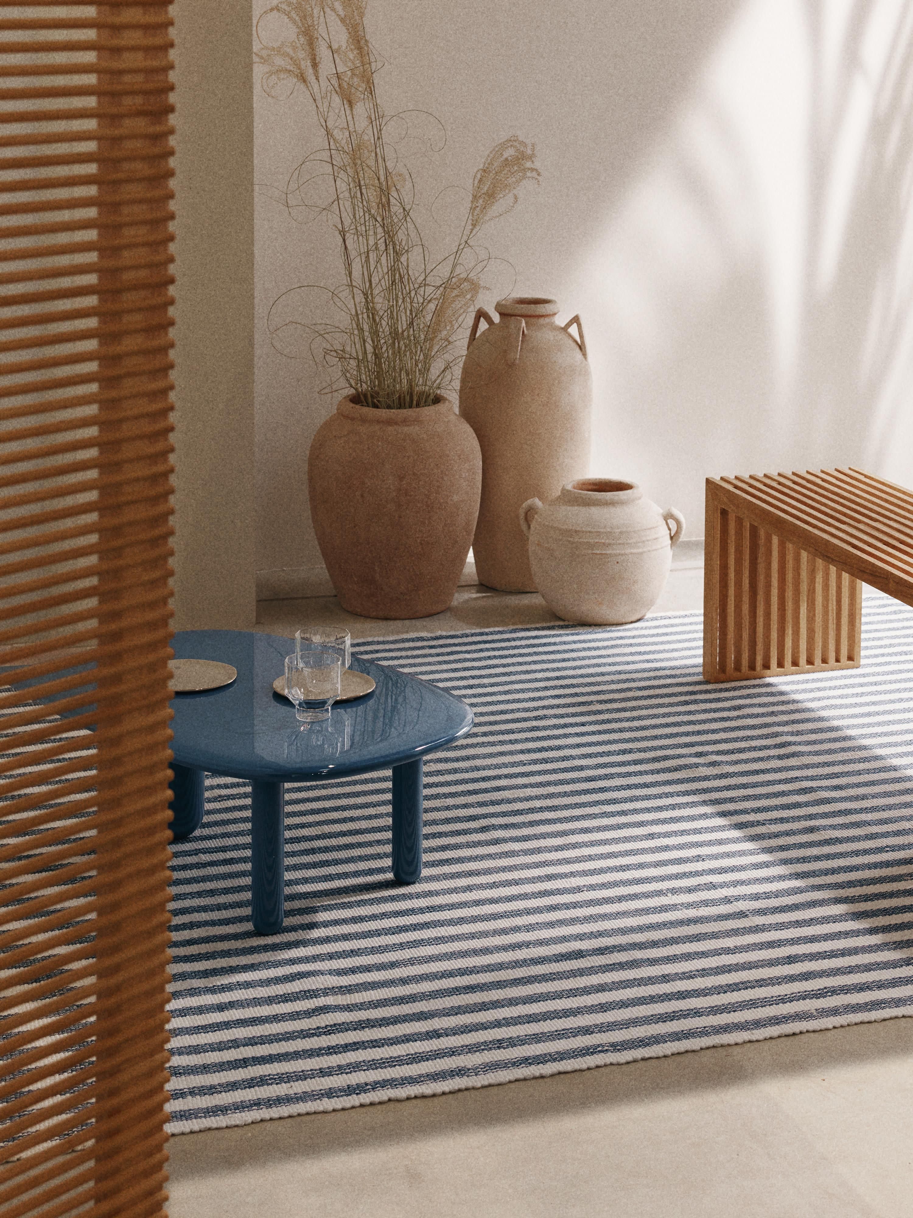Handgewebter Indoor & Outdoor-Teppich Lyla