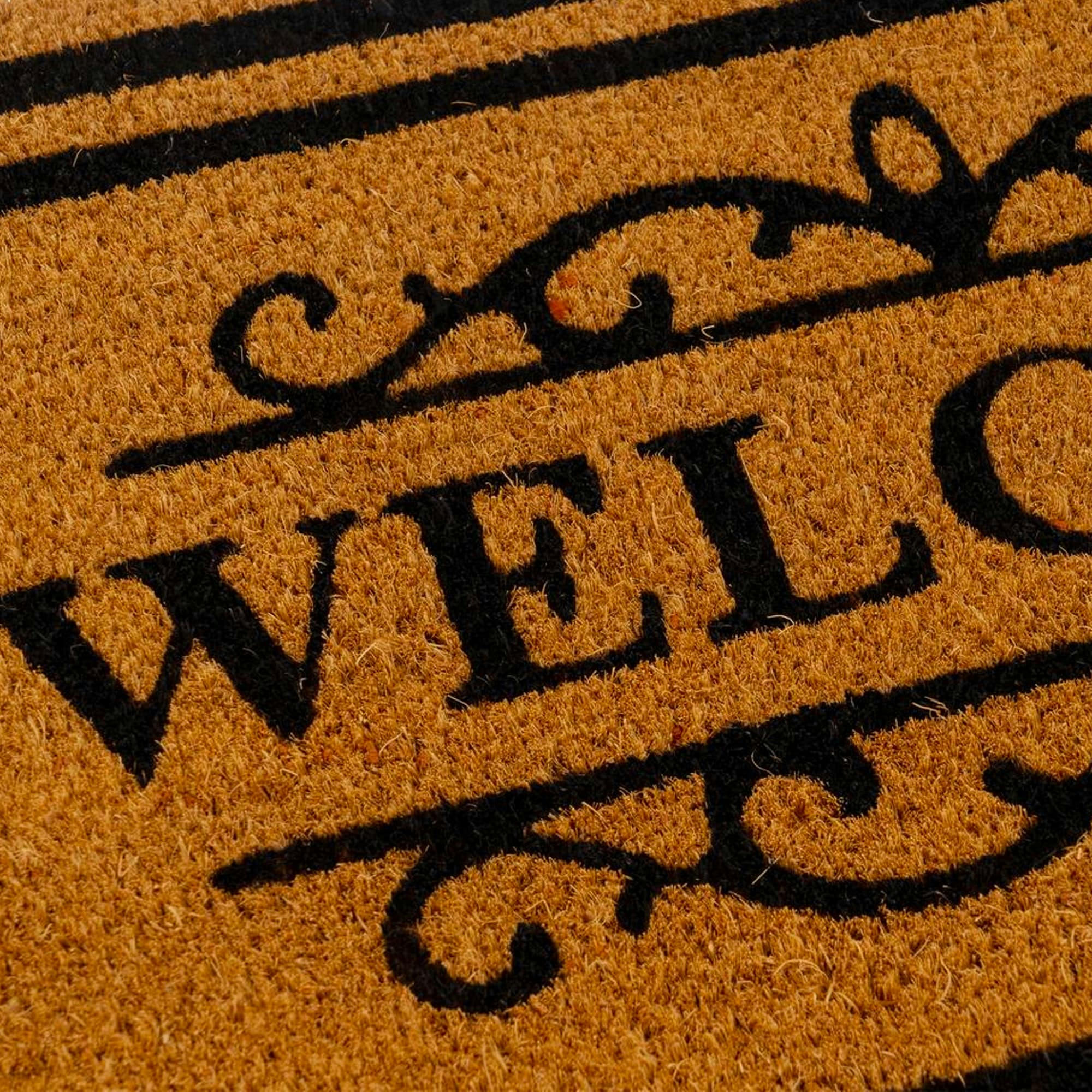 - Paillasson coco Welcome 60x40x1.5cm
