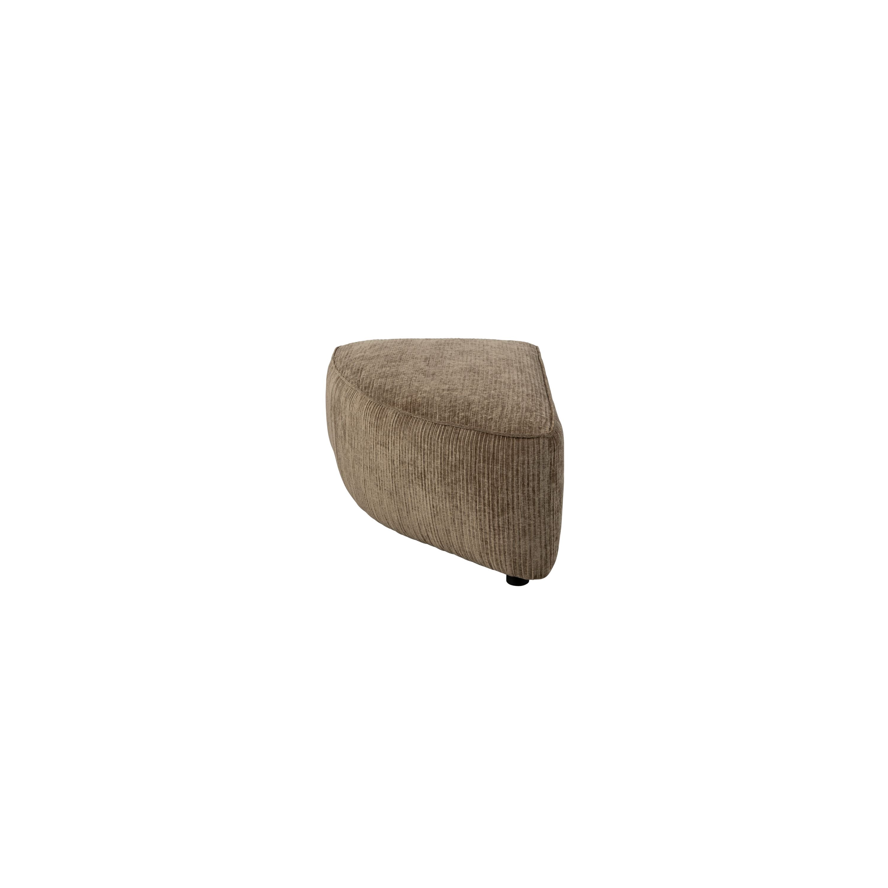 Zuiver Hunter Bank Element Rond Hoek Links Moss