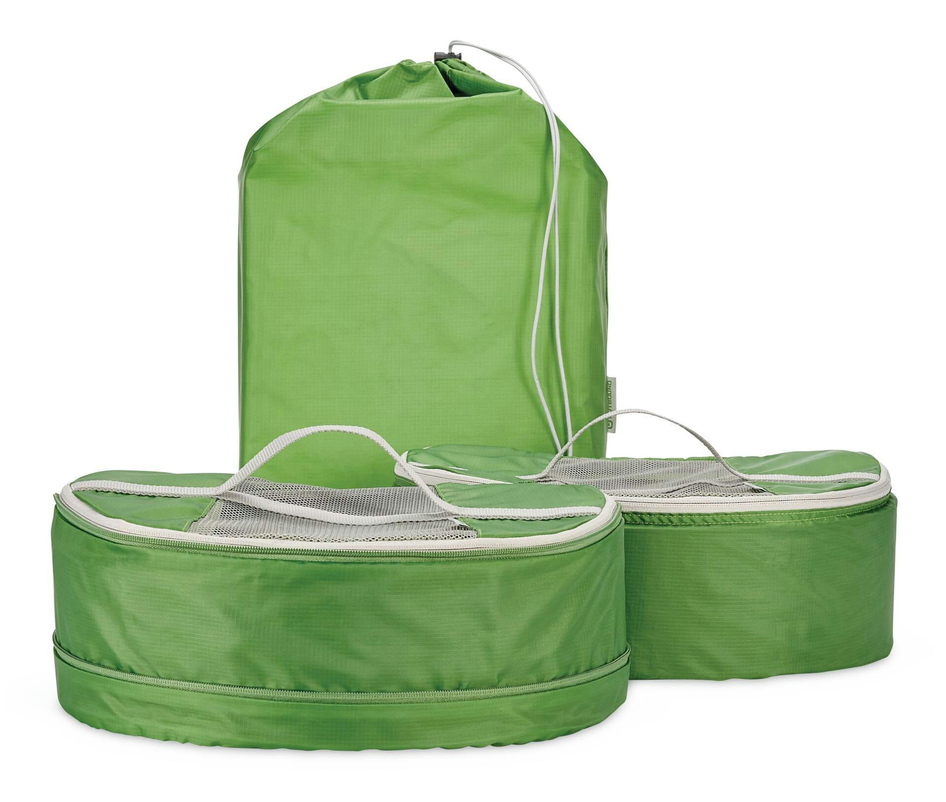 Outbound Camping Backpack Packing Cubes, Green