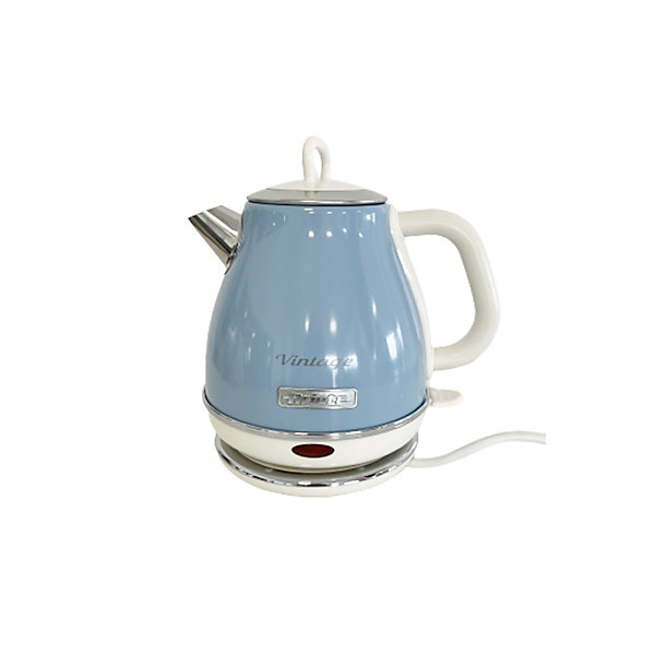 Bouilloire Electrique 1L sans fil 1630W bleu Design Vintage Rétro ARIETE