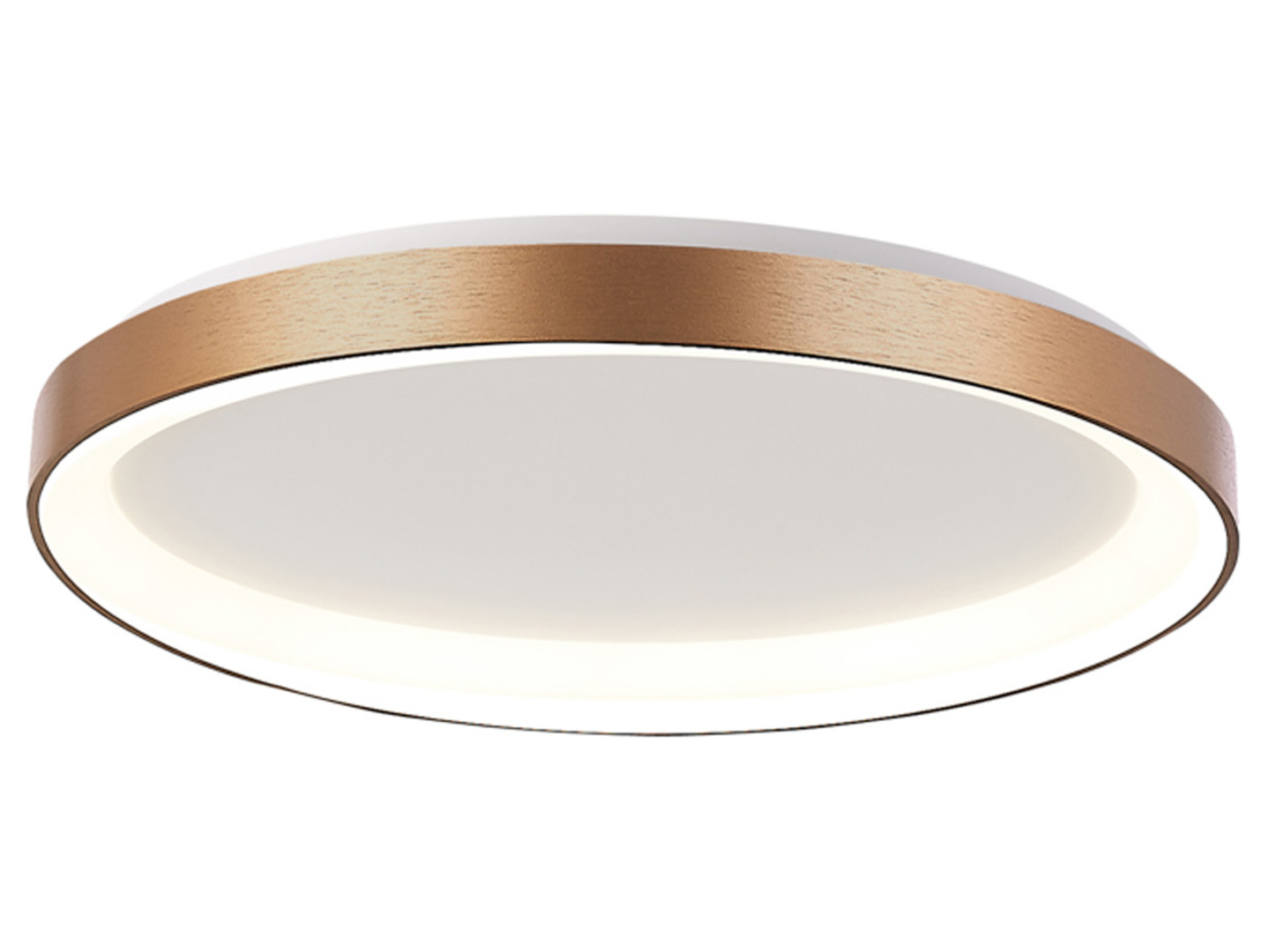 Plafon Vico LED ze zmienną barwą światła złoty