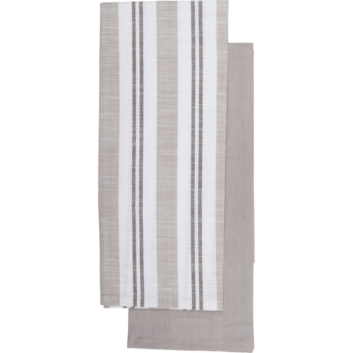 Conjunto de 2 panos de cozinha LEWIS cinza 50x70cm