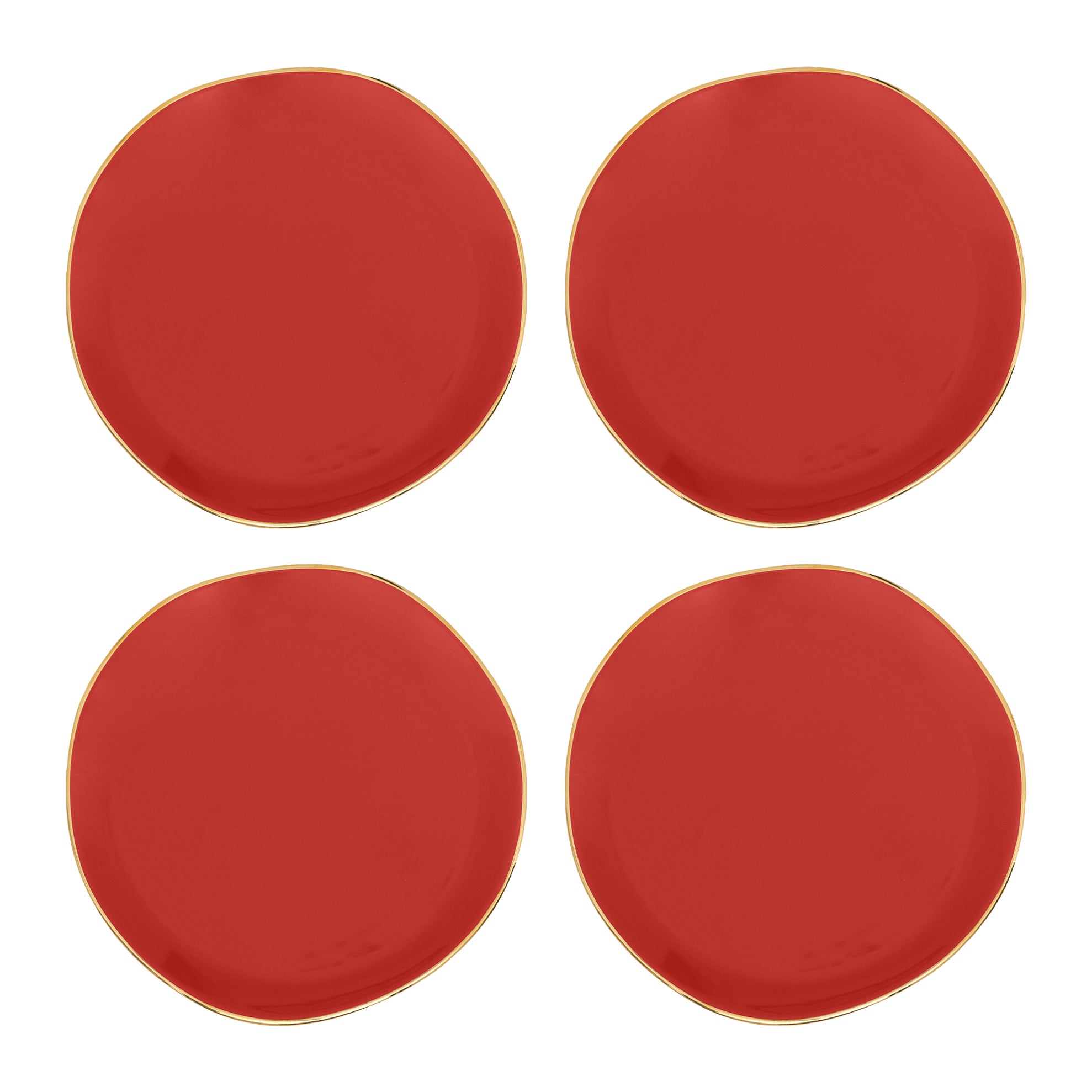 Urban Nature Culture Good Morning Gebaksbord - Raspberry - 4 st.