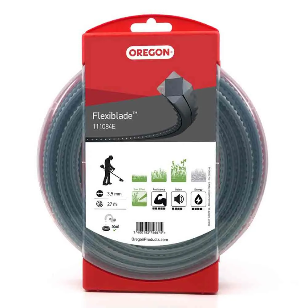Oregon 111084E Flexiblade 3.5 mm x 27 m Trimmer Line