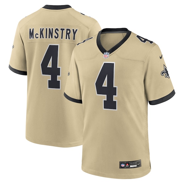 Ga’Quincy McKinstry New Orleans Saints Nike Gameday Golds Alternate Game Player Jersey - Gold