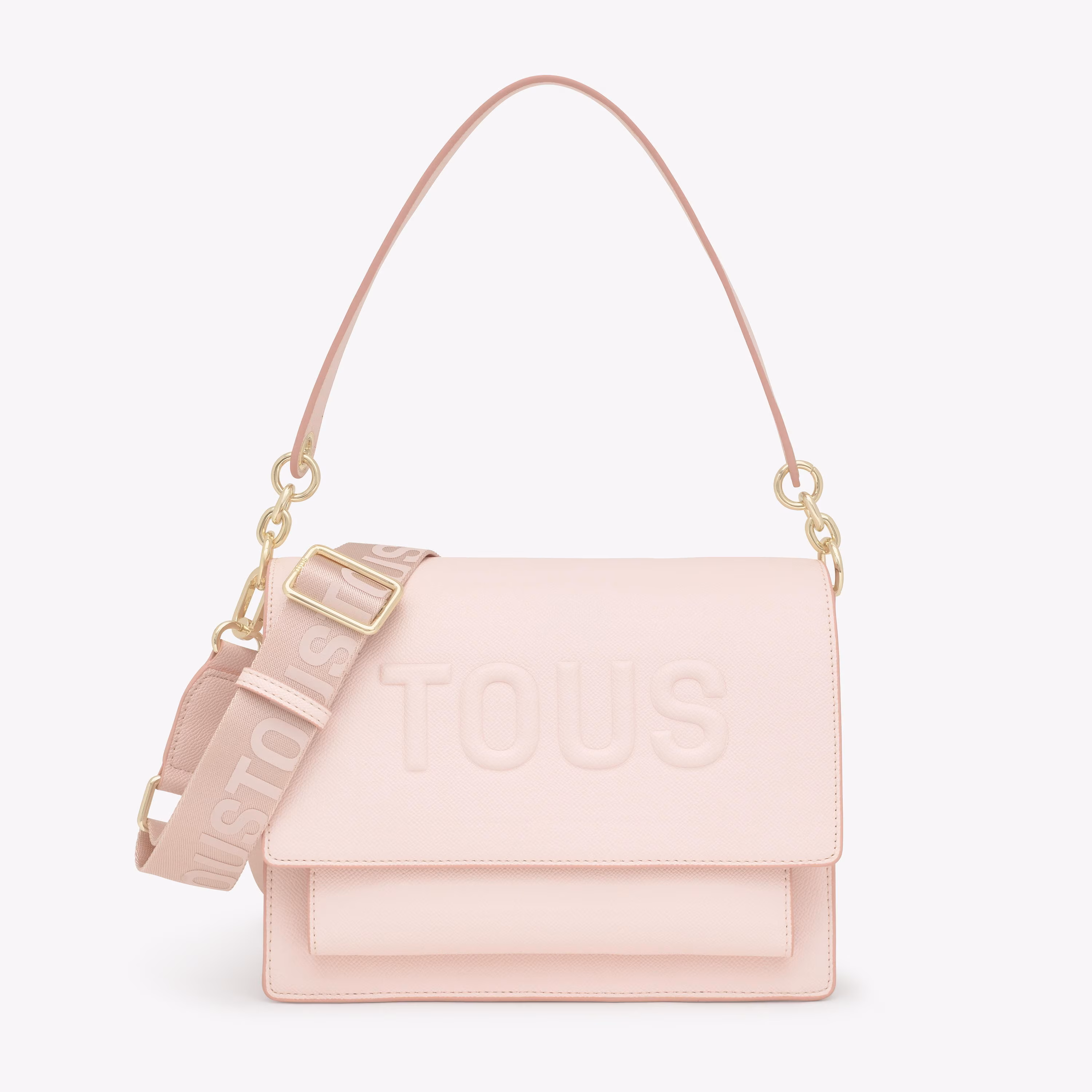 Bandolera mediana Audree rosa claro TOUS Brenda
