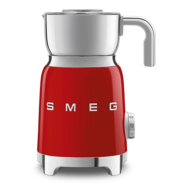 Emulsionneur de lait 500w 0.6l rouge Smeg MFF11RDEU années 50