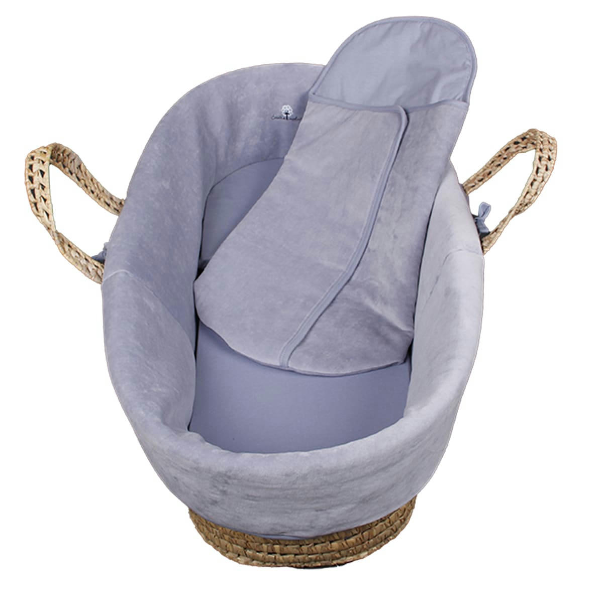 GAMME BIO UNIS - Couffin et sa chanceliére Coton bio Océan