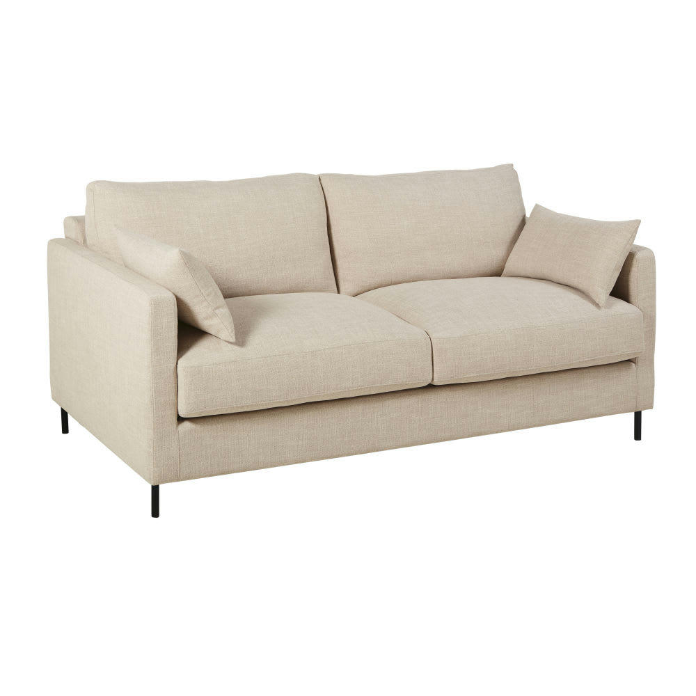 Julian - Canapé 2/3 places beige
