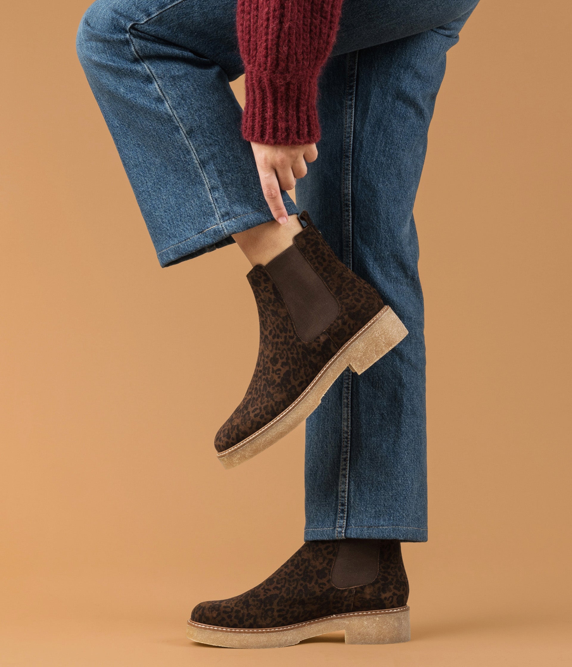 Chelsea boots Maya léopard