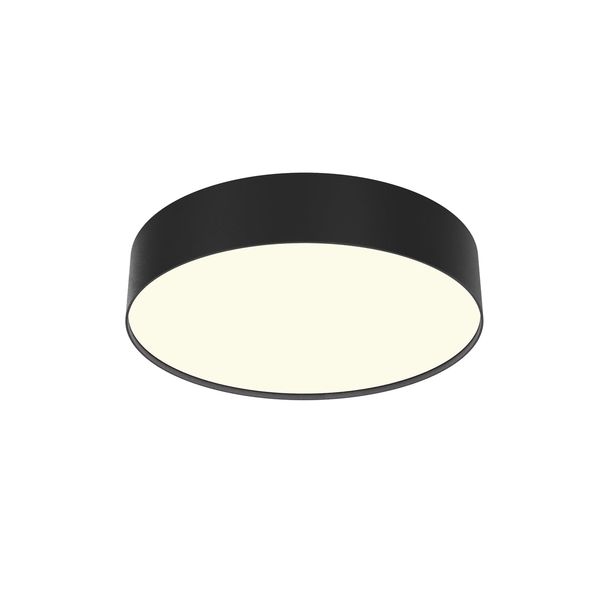 Maytoni plafondlamp Zon - Zwart - 30x30x6 cm