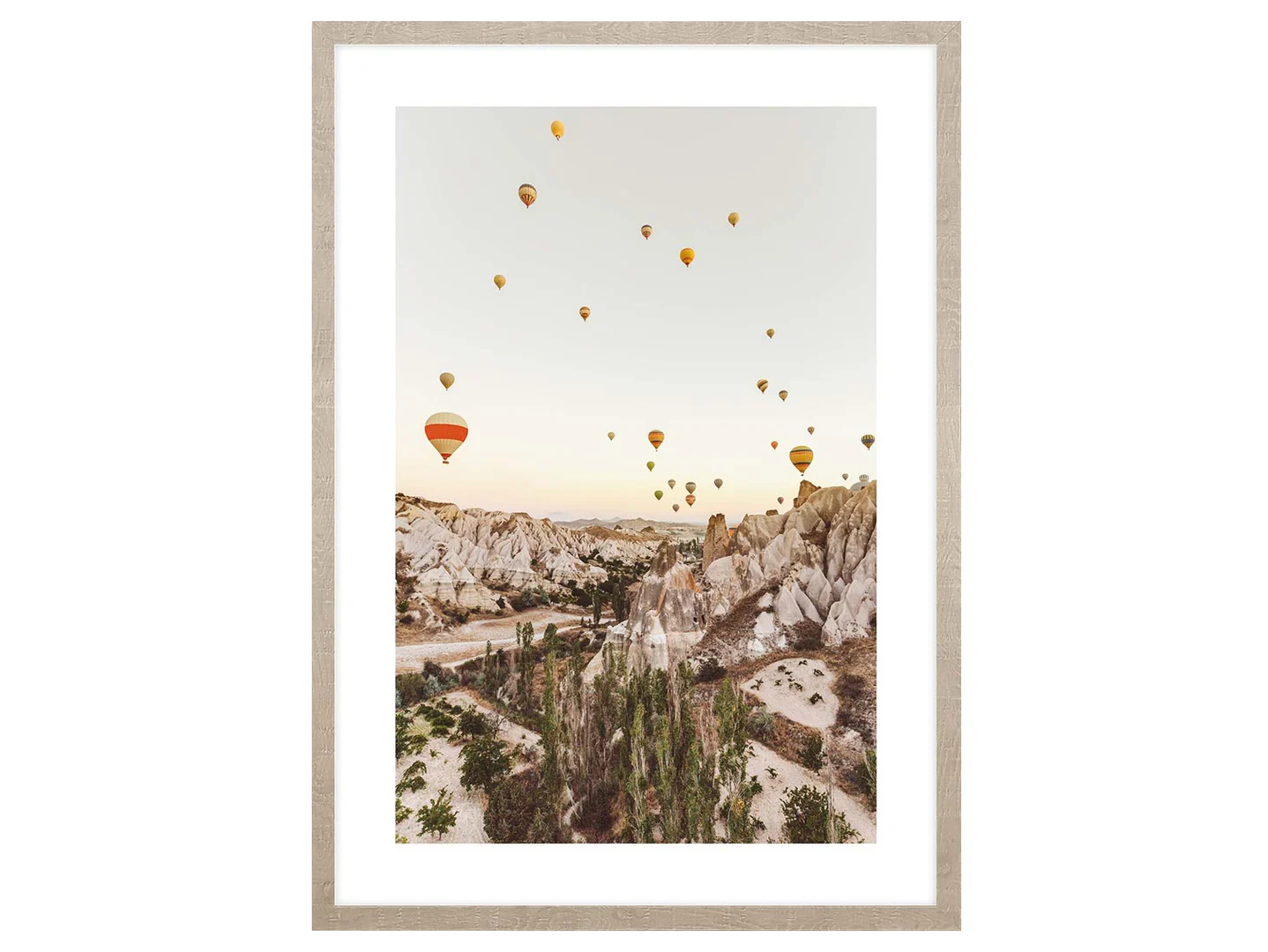 Obraz w ramie Flying Balloons No.1 53x73 cm