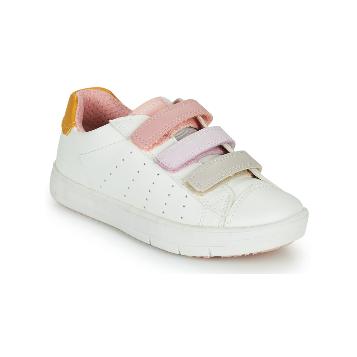 Geox - SILENEX GIRL - White / Pink / Beige