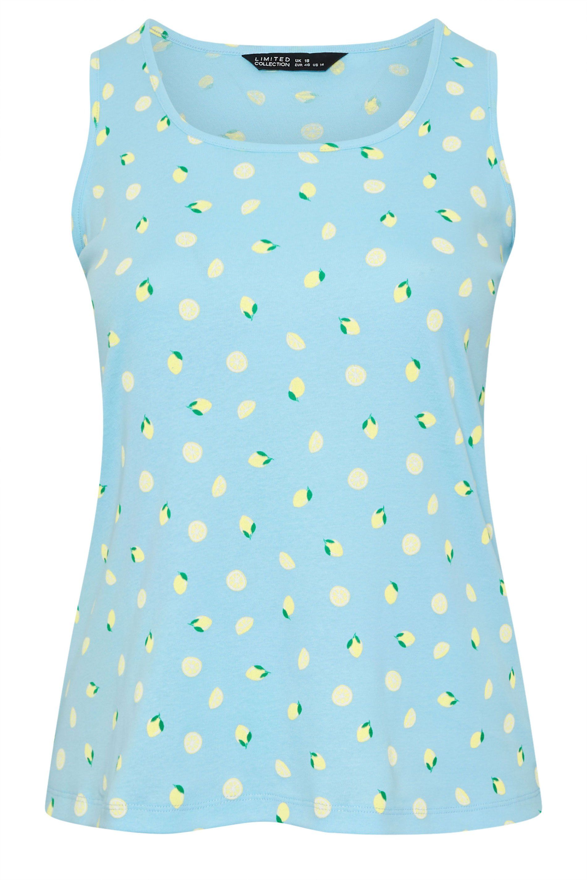 Yours Lemon Vest Top