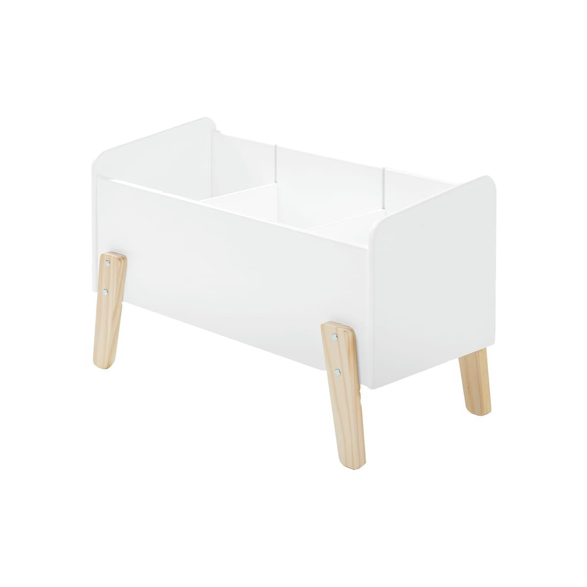 KIDDY - Coffre à jouets blanc