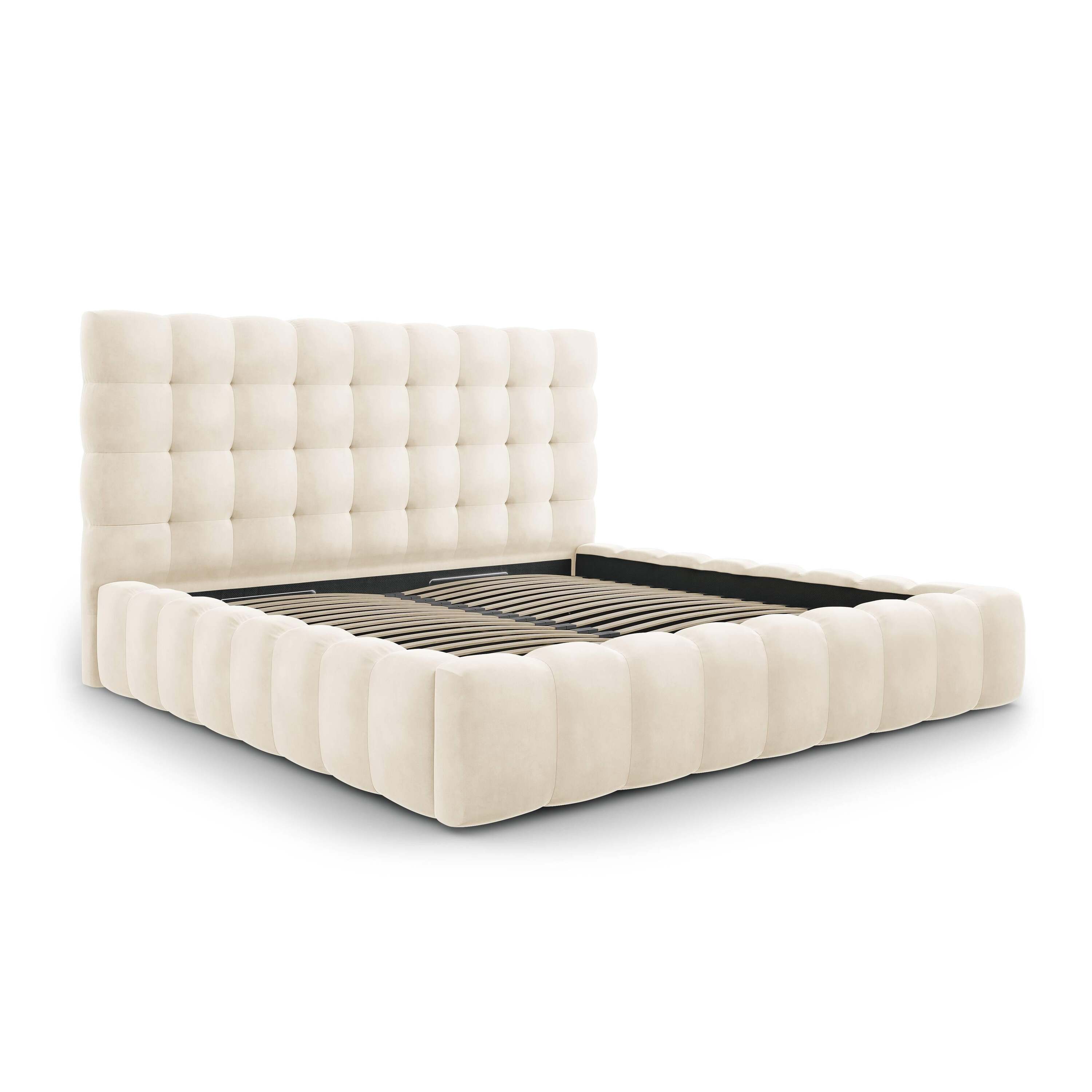 Cosmopolitan Design Bali Bedframe met Opbergruimte - 200 x 200 cm - Cr