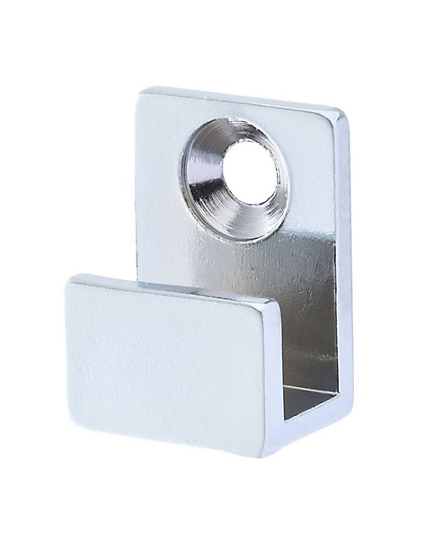 Fixations en U pour miroir Cooke &Lewis 1,5 x 2,2 cm
