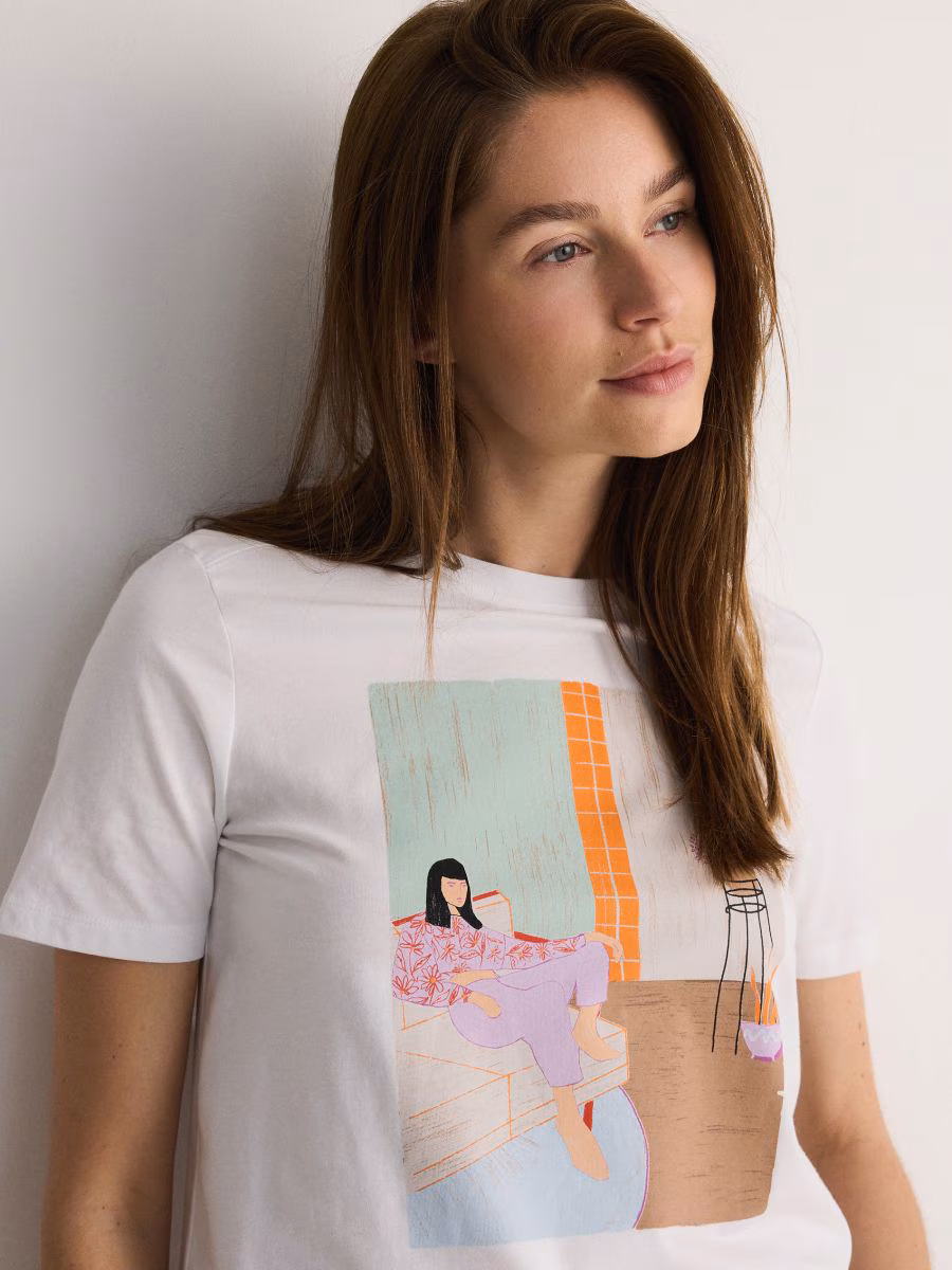 Regular Fit T-Shirt With Print