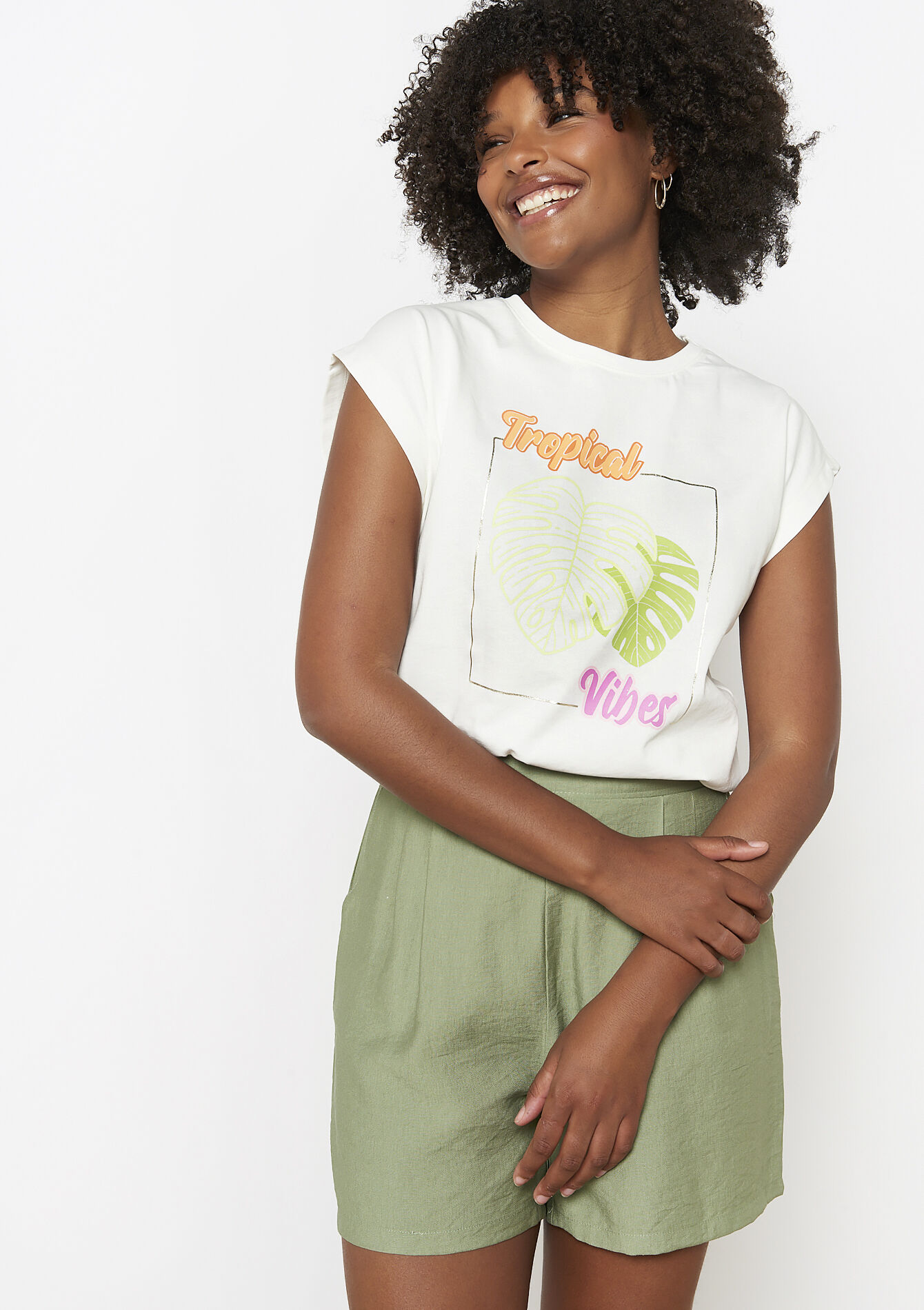 T-shirt met korte mouwen