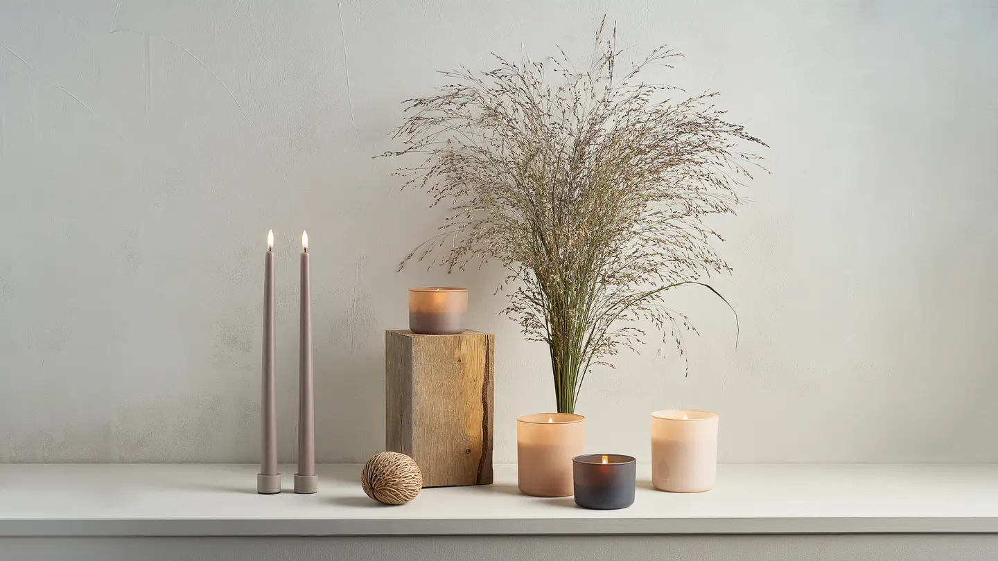 LED-Kerze Nordic Glass LED