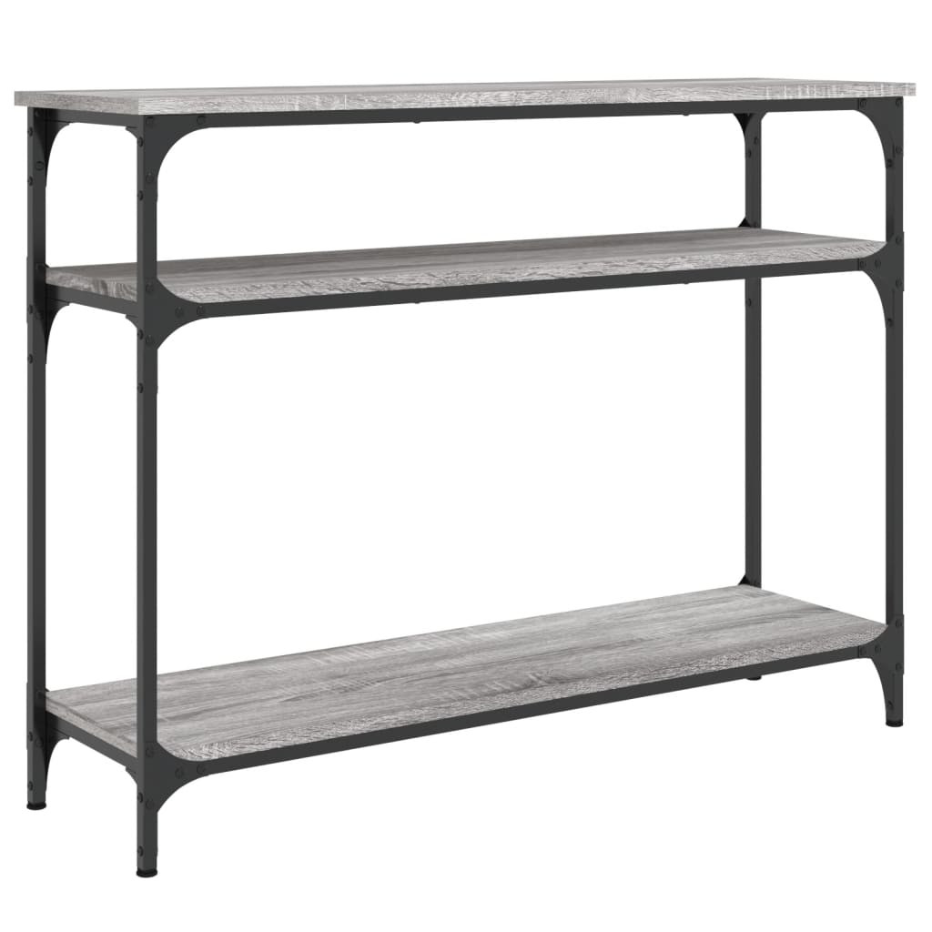 VidaXL Szary 100 x 29 x 75 cm Materiał drewnopochodny