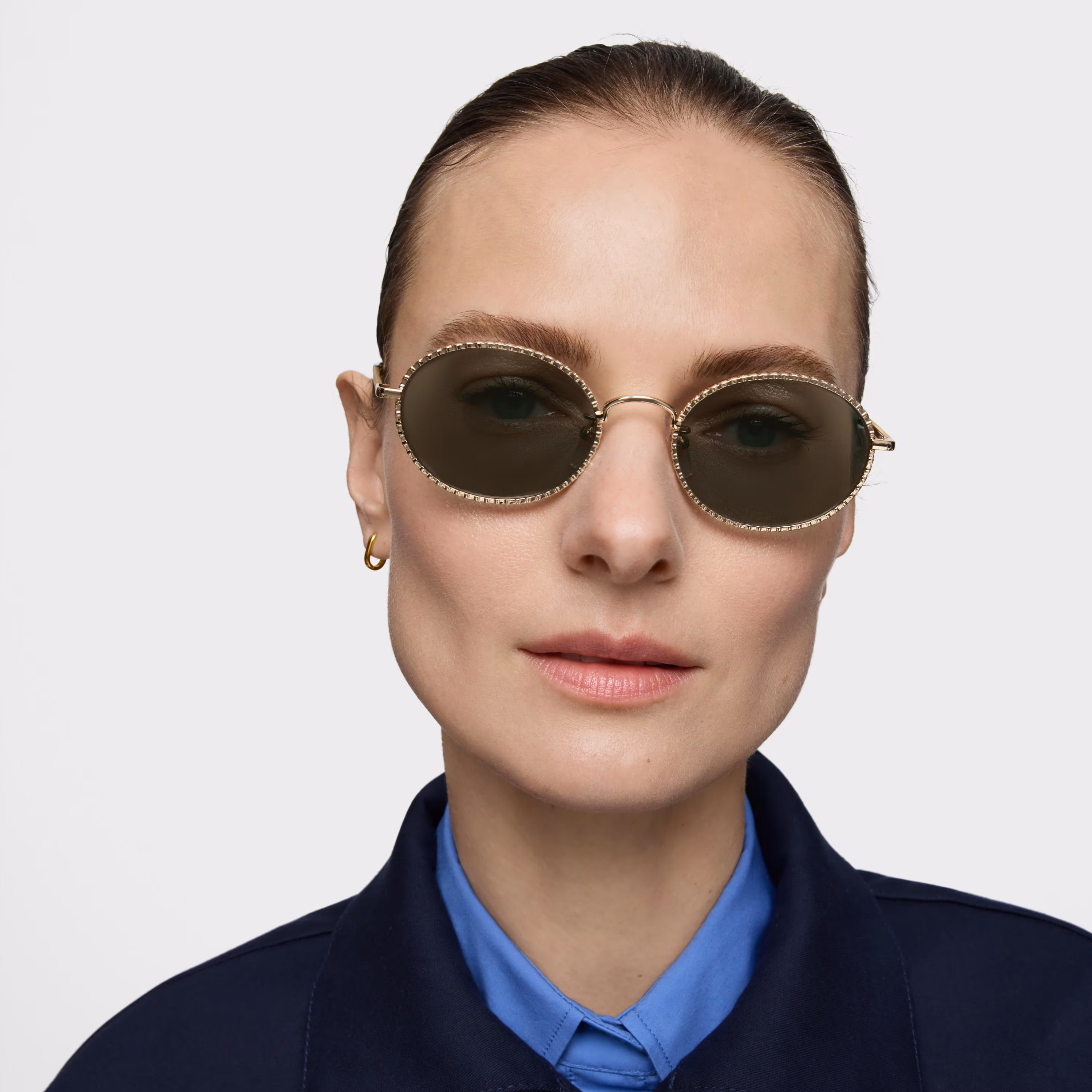 Gafas de sol doradas Oso Straight New